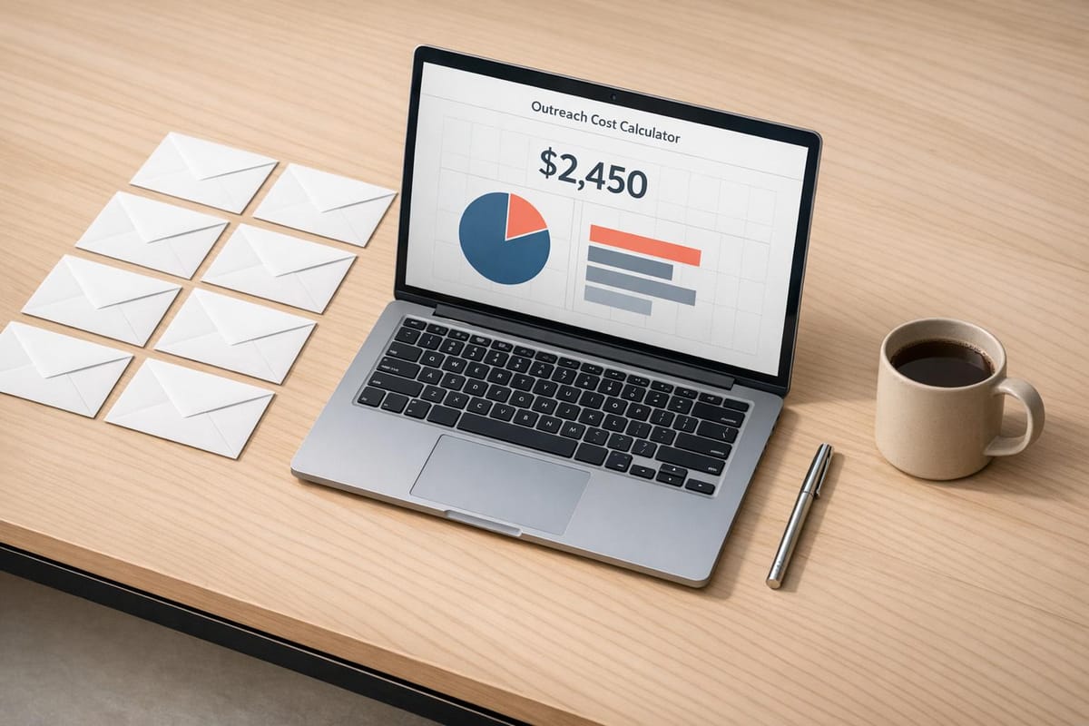 Email Outreach Cost Calculator