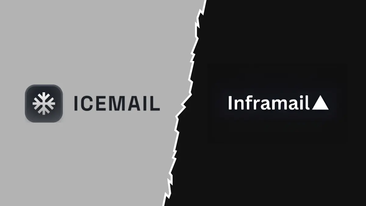 Inframail vs Icemail