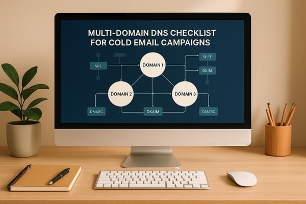 Multi-Domain DNS Checklist for Cold Email Campaigns