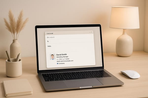 Cold Email Signature Generator